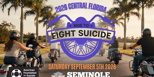 Central Florida Ride To Fight Suicide