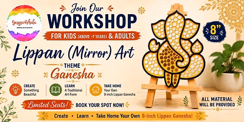 Ganesha Lippan Art Workshop