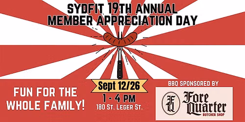 SydFIT Member  Appreciation 2026