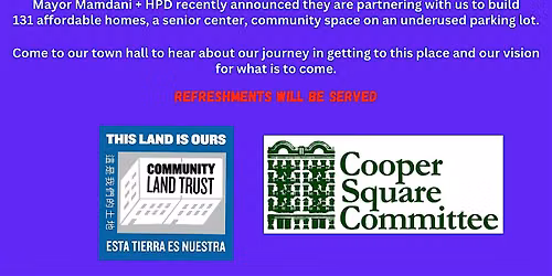 Community Land Trust Town Hall