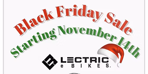 Black Friday Sale starts on November 14th
