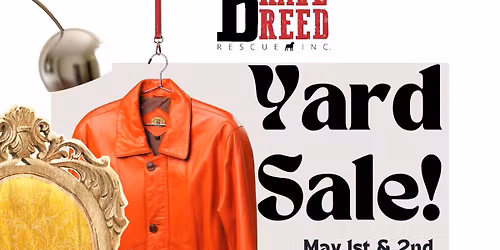 Brave Breed Rescue Annual Rummage Sale!