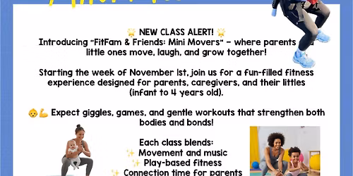 FitFam & Friends Mini Movers Class 
