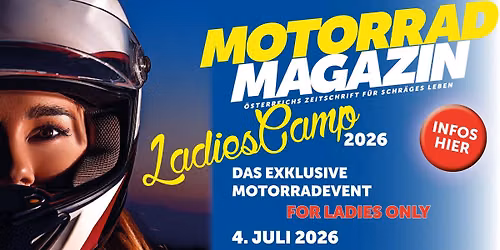 Motorradmagazin Ladiescamp 2026