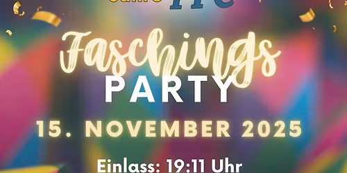 25 Jahre FFC - Faschings Party