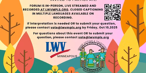 Park Board Candidate Forum: All Districts