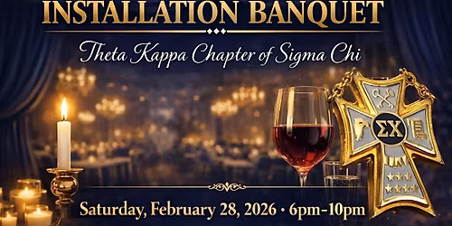 Theta Kappa Installation Banquet