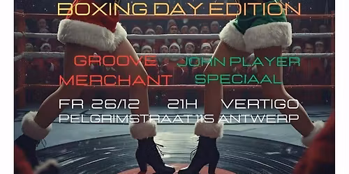 Basement Beats - Boxing Day w\/ Groove Merchant & John Player Speciaal