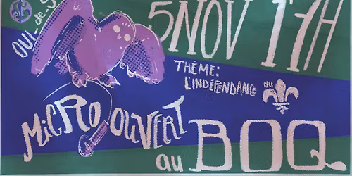 Micro-ouvert ind\u00e9pendantiste