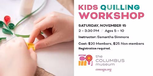 Kids Quilling Workshop