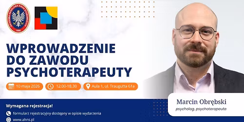 Wprowadzenie do zawodu psychoterapeuty - warsztat