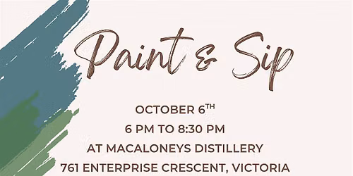 Paint and Sip Night