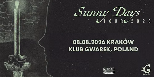 Horror Vacui \u201cSunny Days Tour 2026" | 08\/08\/2026 | Krak\u00f3w, Klub Gwarek