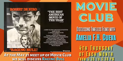 Movie Club | "Raging Bull"
