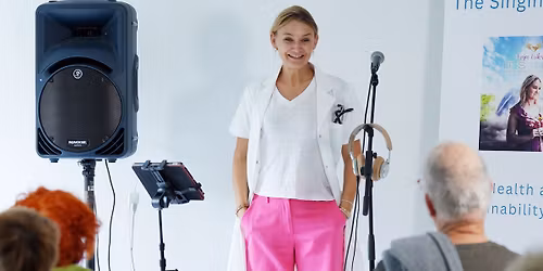 Sundhed i Samklang - en visionskoncert med Freja Eriksen - Den Syngende L\u00e6ge