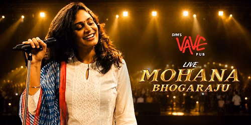 MOHANA BHOGARAJU LIVE AT VAVE PUB