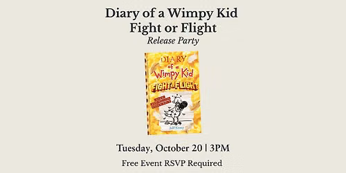 Diary of a Wimpy Kid: Fight or Flight Release Party