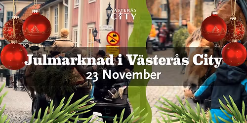 Julmarknad i V\u00e4ster\u00e5s City