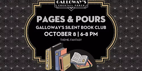 Pages & Pours: Galloway's Silent Book Club