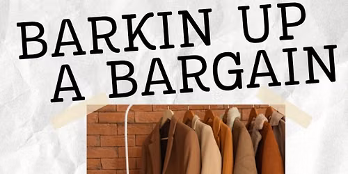 2nd Annual - Barkin up a Bargain Yard Sale!