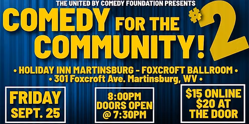 Comedy For The Community!