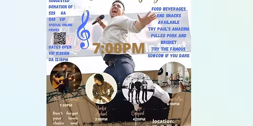 "Build a Stage...Productions" Presents Family Fest with Sean Rodriguez and guest artists
