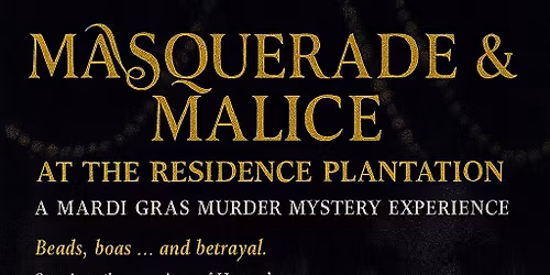 Mardi Gras Murder Mystery 