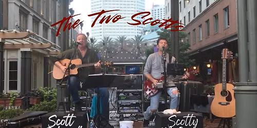 The Two Scotts at St. Ann Social in Mandeville!