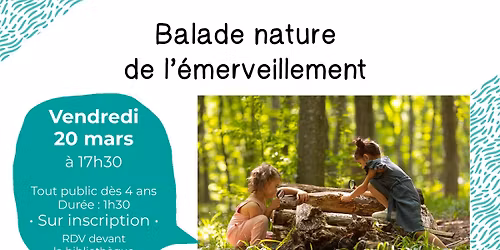 Balade nature de l'émerveillement