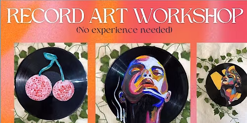 Record Art Workshop | Atelier d'art sur Vinyle