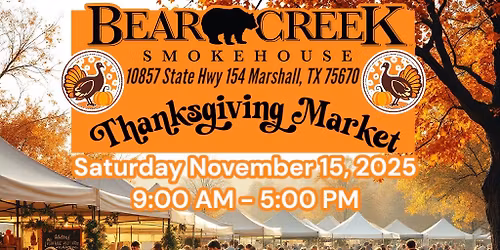 Local Vendor Market 11\/15\/25