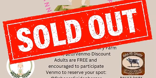 Bunny Yoga (6PM S O L D O U T)