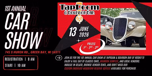 \ud83c\udfce\ufe0f1st Annual Car Show @ Taproom & Bourbon Bar of Rosatis\ud83c\udfce\ufe0f