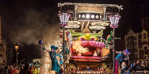 Coach to Glastonbury Carnival from Old Oaks