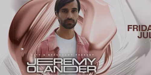 JEREMY OLANDER at City At Night w\/ Spacecamp