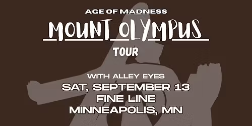 Age of Madness at Brighton Music Hall