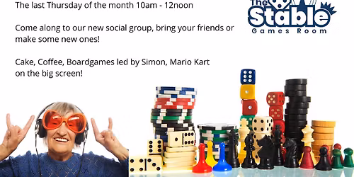 Over 50's Social Gaming @ The Stable Games Room