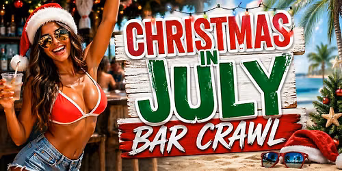 Atlanta Christmas in July Bar Crawl 2026