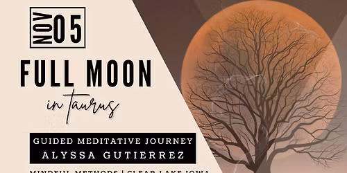 Full Moon in Taurus Meditation
