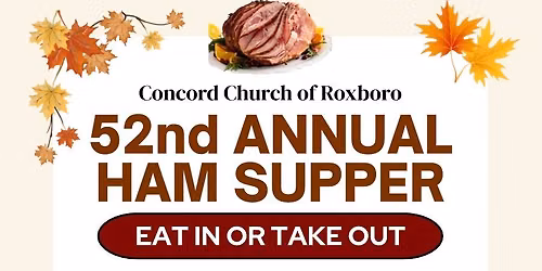 52nd Annual Country Ham Supper