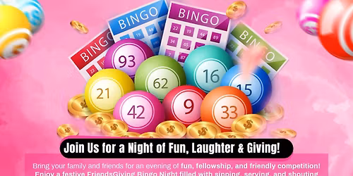 Friendsgiving Bingo Night