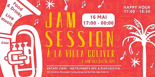 JAM SESSION #11 : Live Music \ud83c\udfb7Food & Drinks \ud83e\udd59 Chill \ud83c\udf34