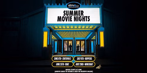 Summer Cinema at Elev8