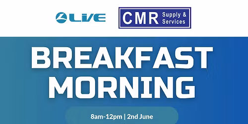 Breakfast morning at CMR Supply & Service