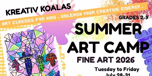 Kreativ Koalas - Summer Art Camp 2026