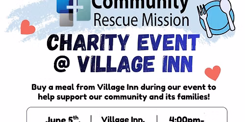 Fundraiser Night for CRM @ Village Inn