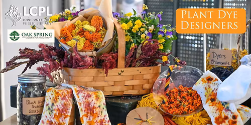 Plant Dye Designers: Art and Nature Class for Kids & Teens