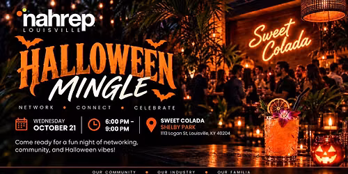 NAHREP Louisville Halloween Mingle \ud83c\udf83