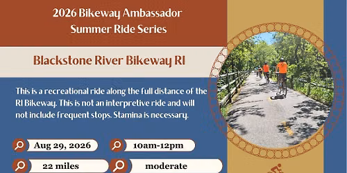 2026 Bikeway Ambassador Rides