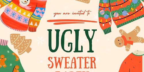 Ugly Christmas Sweater Party with DJ 12:26